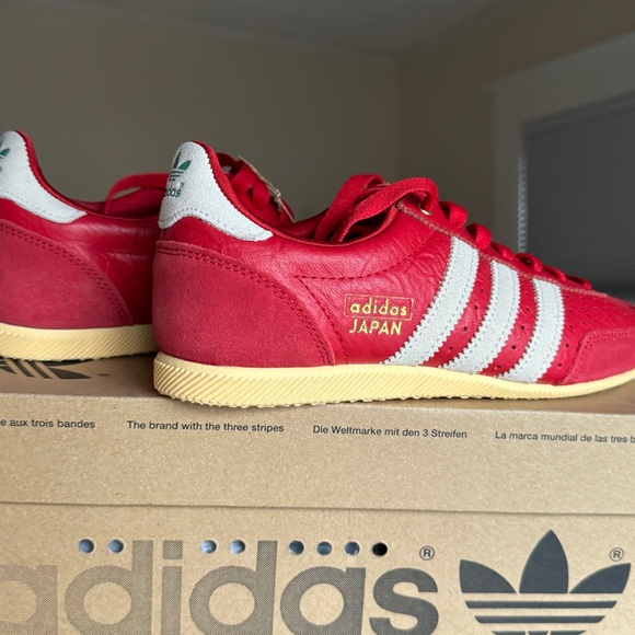 ADIDAS Japan Red Sneakers - Picture 1 of 8